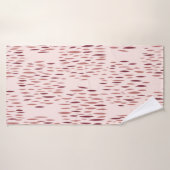 Random geometric background. Seamless pattern. Vin Badehandtuch (Badehandtuch)