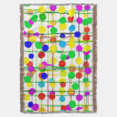 Random Geometric Muster Decke (Vorderseite Vertikal)