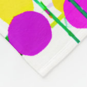 Random Geometric Muster Fleecedecke (Ecke)