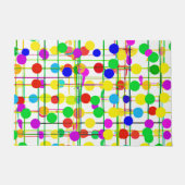Random Geometric Muster Fußmatte (Vorderseite)