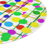 Random Geometric Muster Schneidebrett (Ecke)