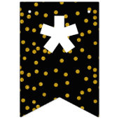 Random Gold Dot Musterer Bester Lehrer Wimpelkette (Zweite Fahne)