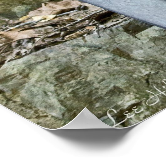 Random Graffiti: Skulls am Pipe Redux Poster (Ecke)