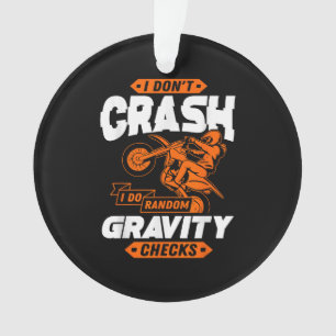 Random Gravity Karos - Motocross & Dirt Bike Ornament