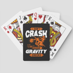 Random Gravity Karos - Motocross & Dirt Bike Spielkarten
