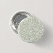 Random Leaf Mosaic Pale Green Button (Vorne & Hinten)
