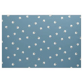 Random Niedlich Kawaii Skull Dots Blass Blau Stoff (Fat Quarter (45,7 x 55,9 cm))
