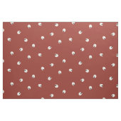 Random Niedlich Kawaii Skull Dots Red Stoff (Fat Quarter (45,7 x 55,9 cm))