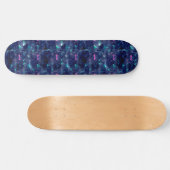 Random Pink und Blue Mermaid Crowns Skateboard (Horizontal)