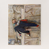 Random Shot, L'Enfant du Regiment von Millais Puzzle (Vertikal)