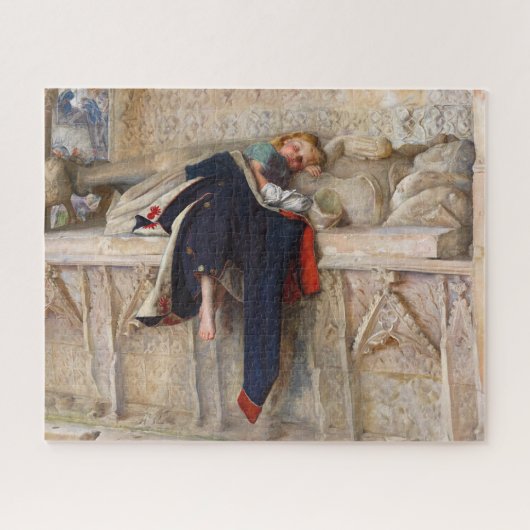 Random Shot, L'Enfant du Regiment von Millais Puzzle (Horizontal)
