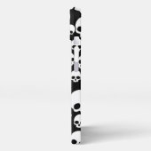 Random Skulls Muster iPhone Hülle (Linke Seite)