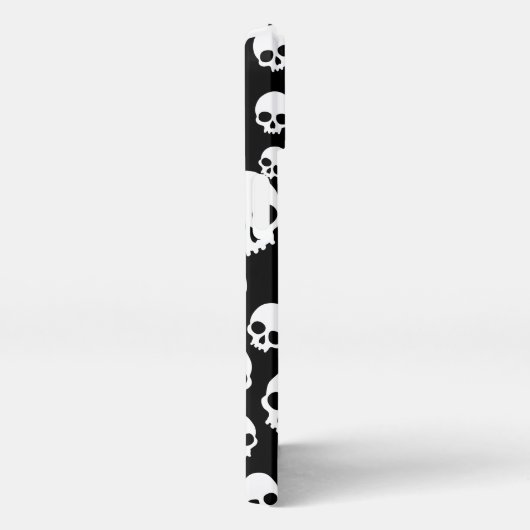 Random Skulls Muster iPhone Hülle (Rechte Seite)