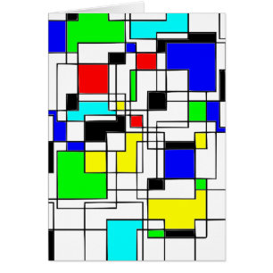 Random Squares hassen Mondrian