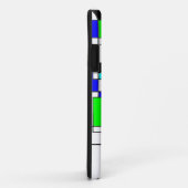 Random Squares hassen Mondrian Case-Mate iPhone Hülle (Hinten/Rechts)