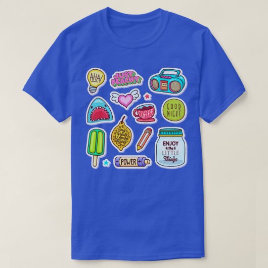 Random Sticker T-Shirt (Design vorne)