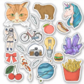 Random Stuff Sticker (Vorderseite)