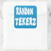 Random Tekerz Square Sticker (Tasche)
