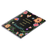 Random Thought and Ideals Personalisiert Notizblock (Linke Seite)