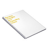 Random Thoughts and Bevorstehende Chaos Notizblock (Rechte Seite)