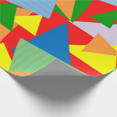 Random Triangle Geschenkpapier (Ecke)