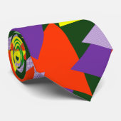 Random Triangle on Green Krawatte (Gerollt)