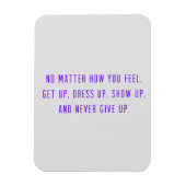 RANDOM ÜBERBLIEB CHEERFUL CHEEERFALL-UP ENCOURAGE MAGNET (Vertikal)