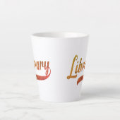 Random Varsity - Bibliothek Milchtasse (Vorderseite)