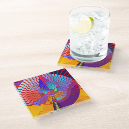 RANDOM WAVES GLASUNTERSETZER