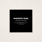 Randomisiertes Design, Geschäftslogo oder Bild (Rückseite)