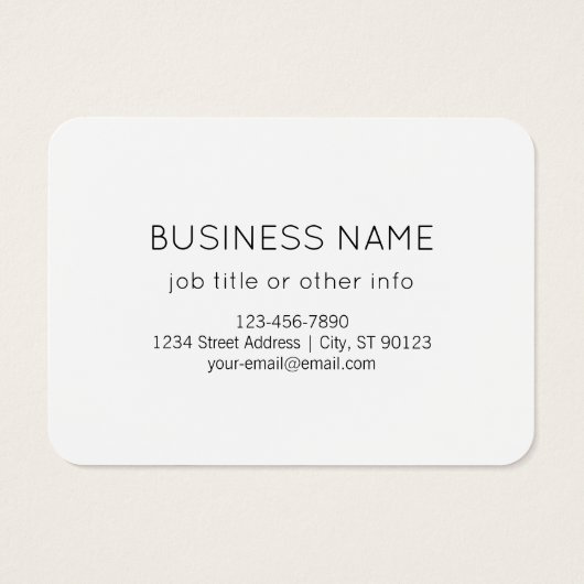 Randomisiertes Design, Geschäftslogo oder Bild (Rückseite)