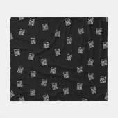 Randomisiertes Design, Geschäftslogo oder Bild Fleecedecke (Vorderseite (Horizontal))