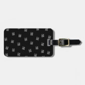 Randomisiertes Design, Geschäftslogo oder Bild Gepäckanhänger (Vorderseite horizontal)