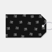 Randomisiertes Design, Geschäftslogo oder Bild Geschenkanhänger (Vorderseite (Horizontal))