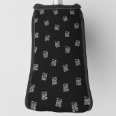 Randomisiertes Design, Geschäftslogo oder Bild Golf Headcover (Rotieren 90)