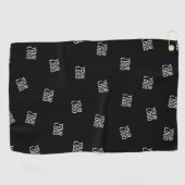 Randomisiertes Design, Geschäftslogo oder Bild Golfhandtuch (Horizontal)