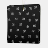 Randomisiertes Design, Geschäftslogo oder Bild Keramikornament (Links)