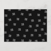 Randomisiertes Design, Geschäftslogo oder Bild Postkarte (Vorderseite)