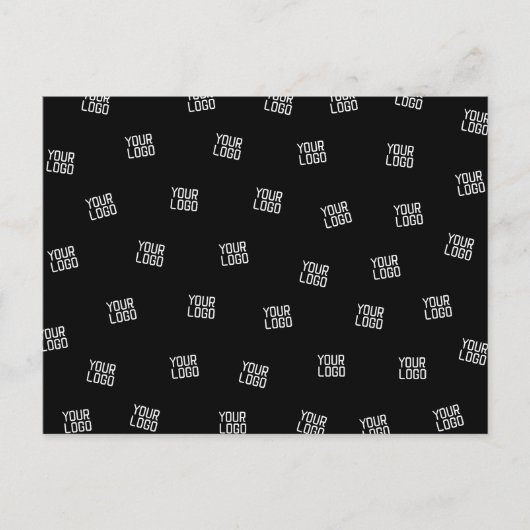 Randomisiertes Design, Geschäftslogo oder Bild Postkarte (Vorderseite)