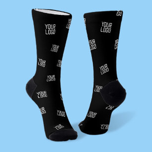 Randomisiertes Design, Geschäftslogo oder Bild Socken
