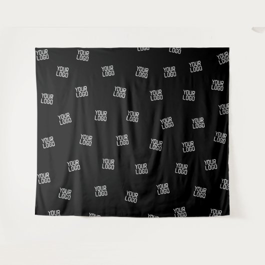 Randomisiertes Design, Geschäftslogo oder Bild Wandteppich (Vorderseite (Horizontal))