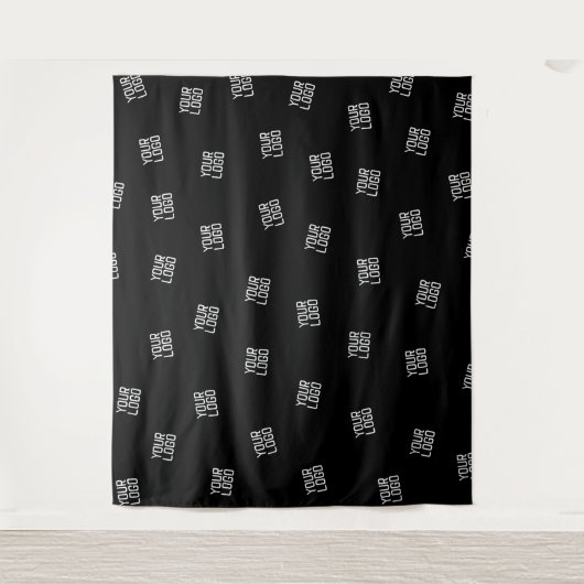 Randomisiertes Design, Geschäftslogo oder Bild Wandteppich (Vorderseite)