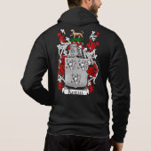 Randwappen der Männer Hoodie (Rückseite)