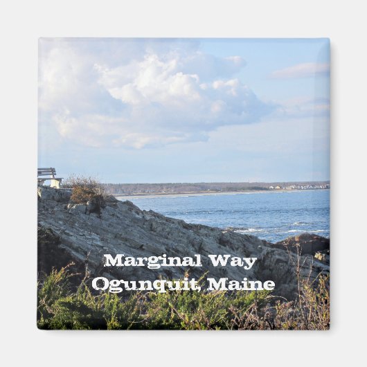 Randweg, Ogunquit, Maine Magnet (Vorne)