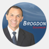 Randy Brogdon Stickers (Vorderseite)