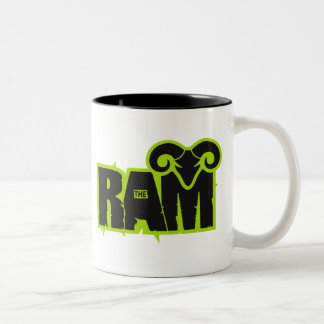 Randy "das RAM " Zweifarbige Tasse