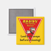 Randy Magnet (Vorderseite/Rückseite)
