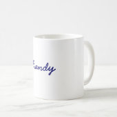 Randy-Name Art-Tasse Kaffeetasse (VorderseiteRechts)