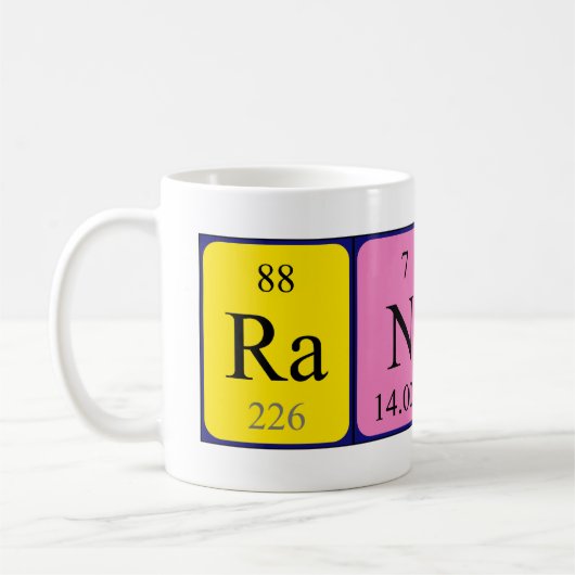 Randy Periodenname Tasse (Links)