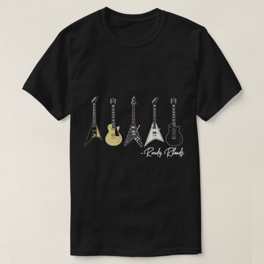 Randy Rhoads Geschenke für Fans, für Männer und Fr T-Shirt (Design vorne)